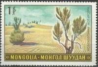 (1969-027) Марка Монголия "Саксаул зайсанский"    Растительный мир Монголии III Θ
