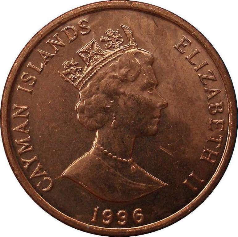 (№1992km87a) Монета Каймановы острова 1992 год 1 Cent (Большой Кайман Молочницы)