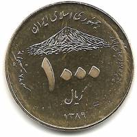 (№2010km1284) Монета Иран, Исламская Республика 2010 год 1,000 Rials (Статистика)