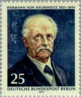 (1971-030) Марка Германия (ФРГ) "Герман фон Гельмгольц"    150 лет рождения III O