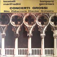 Пластинка виниловая Locatelli Bonporti Manfredini Geminiani Concerti grossi ETERNA 300 мм. Near mint