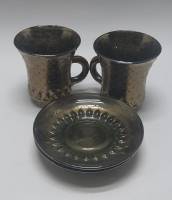 Кофейная пара стекло 2 шт ГХЗ (Сост. на фото)