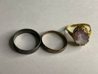 Набор украшений 3 кольца, 925 проба