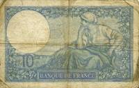 (№1939P-84a.7) Банкнота Франция 1939 год "10 Francs"