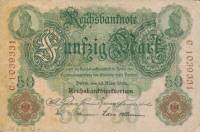 (№1906P-26b) Банкнота Германия 1906 год "50 Mark"