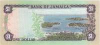 () Банкнота Ямайка 1970 год   ""   UNC