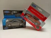 Модели авто 2 шт Jaguar F Type Coupe Audi TT Welly в коробке