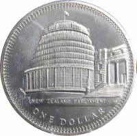 (1978) Монета Новая Зеландия 1978 год 1 доллар "Елизавета II 25 лет коронации"  Медь-Никель  UNC