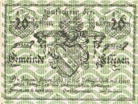 (№1920) Банкнота Австрия 1920 год "20 Heller"