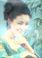 Стерео-открытка Подмигивающая девушка  , Япония   с. 