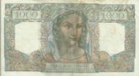 (№1948P-130b.2) Банкнота Франция 1948 год "1,000 Francs" (Подписи: J)