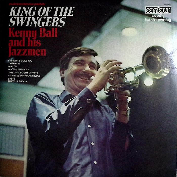 Пластинка виниловая &quot;Kenny Ball and his jazzmen. King of the swingers&quot; Contour 300 мм. Excellent
