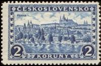 (1927-86) Марка Чехословакия "Прага"    Ланшафты III Θ