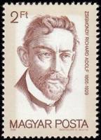 (1988-056) Марка Венгрия "Рихард Зигмонди"    Венгерские нобелевские лауреаты II Θ