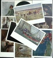 Набор открыток "Живопись. ИЗОГИЗ. Гос. Третьяковская галлерея", 16  шт., 50-е г.