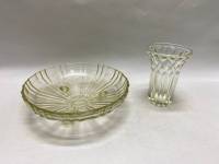 Фруктовница и ваза стекло СССР 
