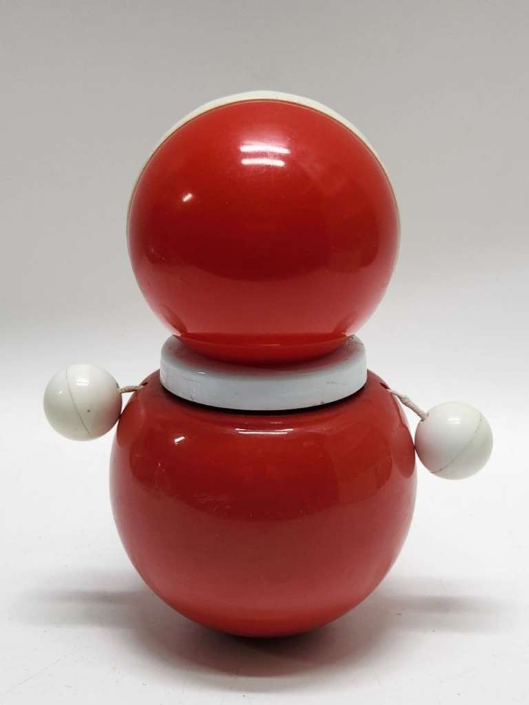 Кукла неваляшка СССР высота 18 см