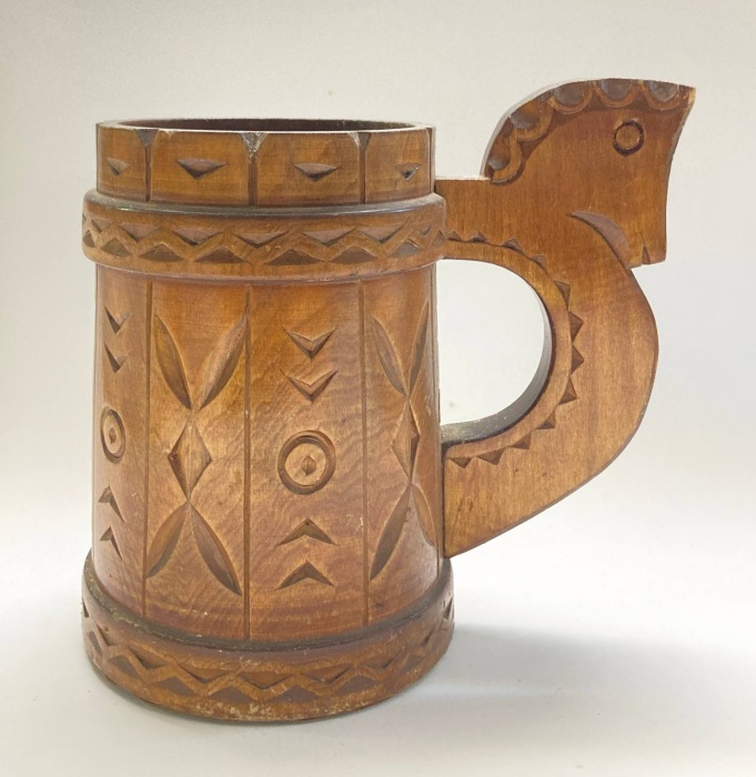 Кружка деревянная, СССР