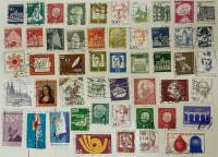 Смесь годов--  Набор марок Германия (ФРГ) 50 шт.  Гашёные , II Θ