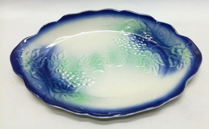 Блюдо овальное, Стройфалис, Виноград