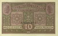 (№1917P-13) Банкнота Польша 1917 год "10 Marek"