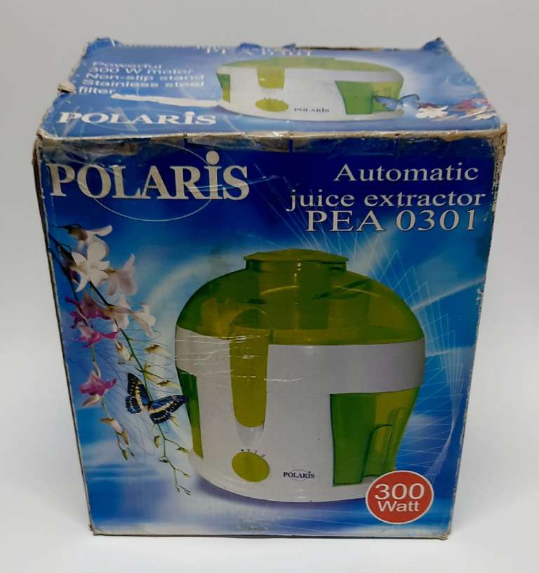 Соковыжималка электрическая Polaris, рабочая (сост. на фото)