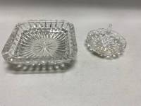 Пепельница и икорница Богемия