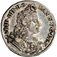 (№1699km461) Монета Дания 1699 год 2 Ducat (Коронация короля Фредерика IV в)
