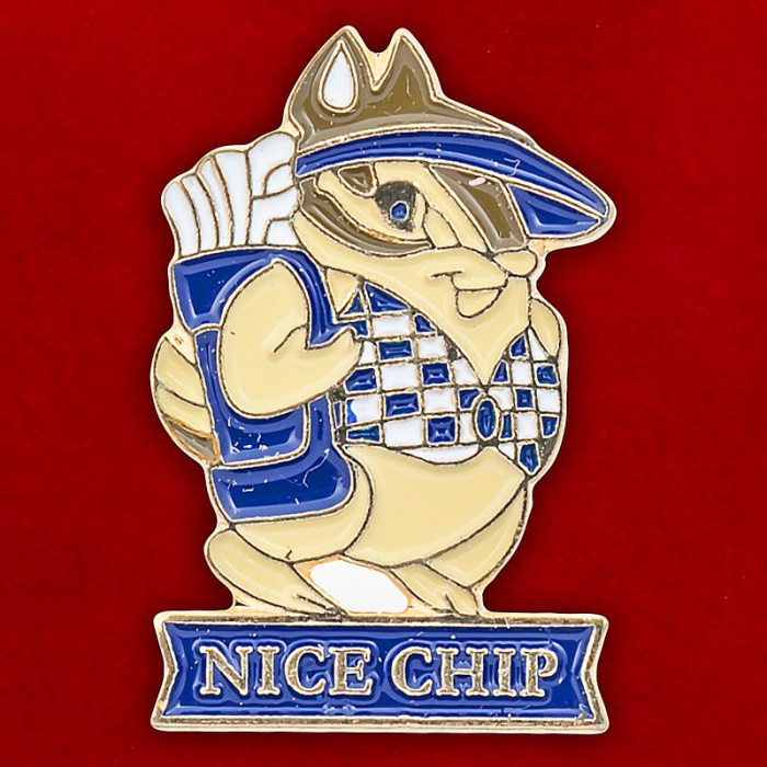 30232\133235 Значок &quot;Чип спешит на помощь&quot;