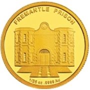 (,) Монета Австралия 2011 год 5 долларов   Биметалл (Платина - Золото)  UNC