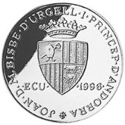() Монета Андорра 1996 год 25  ""    AU