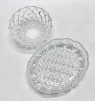 Салатники, хрусталь, СССР, 2 шт