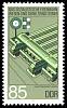 (1985-059) Марка Германия (ГДР) "ЖД вокзал, Лейпциг"    ЖД Германии II Θ