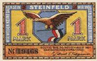 (№1921) Банкнота Германия 1921 год "1 Mark"