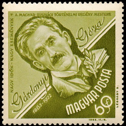 (1963-055) Марка Венгрия &quot;Геза Гардони&quot; ,  III O