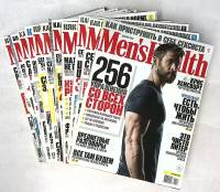Набор журналов (11 шт) Men's Health 2017 №1,2,3,4,5,6,7,8,9,10,12 Москва Мягкая обл.  с. С цв илл
