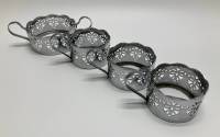 Подстаканники из нержавейки, 4 шт