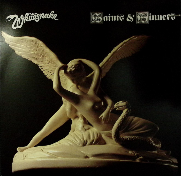 Пластинка виниловая &quot;Whitesnake. Saints and sinners&quot; Records 300 мм. (Сост. отл.)