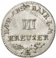(№1794km10) Монета Германия (Германская Империя) 1794 год 3 Kreuzer