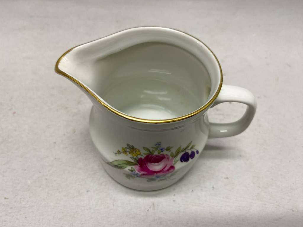 Молочник соусник Богемия Чехословакия