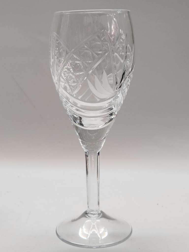 Салатник и 2 бокала хрусталь 