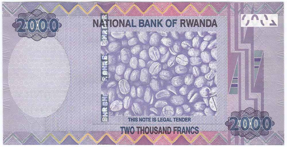 () Банкнота Руанда 2014 год 2 000  &quot;&quot;   UNC