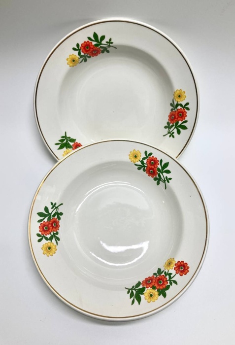 Тарелки суповые, ЗИК Конаково, 3 шт