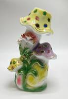 Ваза фарфоровая грибы