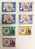 (--) Набор марок Руанда "7 шт."  Негашеные  , III O