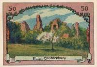 (№1921) Банкнота Германия 1921 год "50 Pfennig"