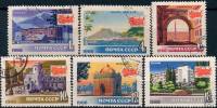 1966-075-80  Серия Набор марок (6 шт) СССР   Туризм II Θ