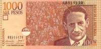 (,) Банкнота Колумбия 2006 год 1 000 песо "Хорхе Эльесер Гайтан"   UNC