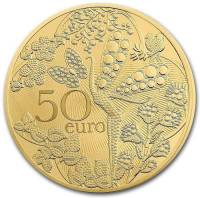 (№2016) Монета Франция 2016 год 50 Euro (Ювелирный дом амп)