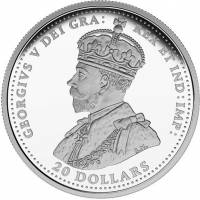 () Монета Канада 2015 год 20 долларов ""   PROOF